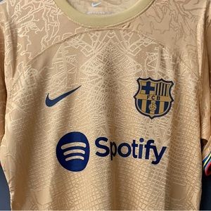 Gold Barcelona 2022/23 Third Jersey